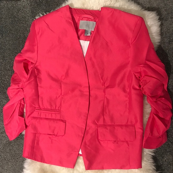 NWT lightweight hot pink blazer/jacket - Picture 4 of 4